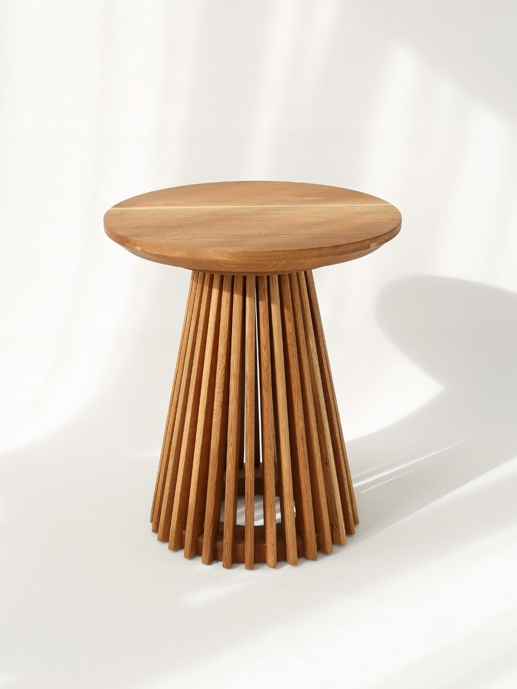 CAGE Mese Side Table - Natural – kos living